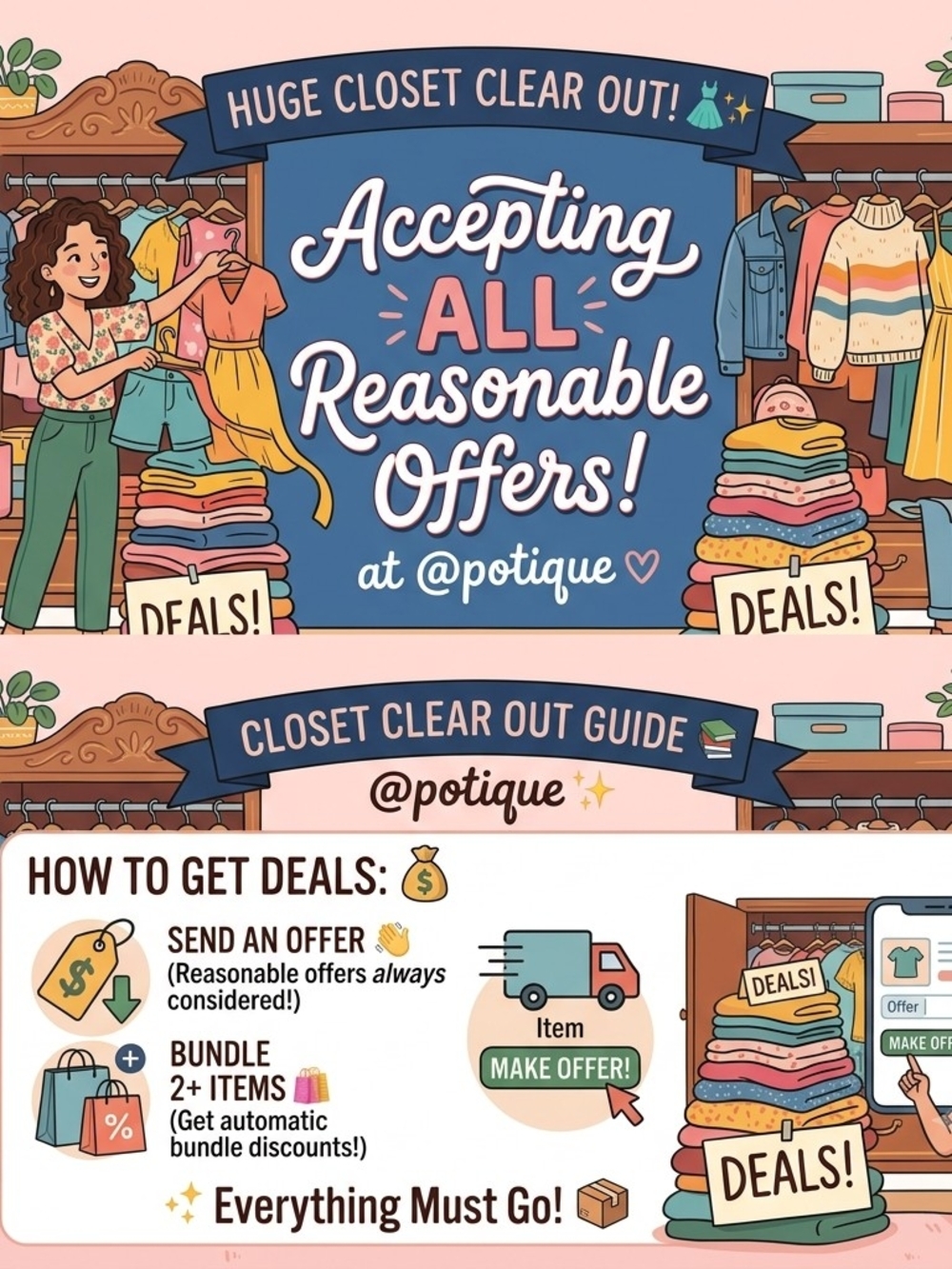 ACCEPTING OFFERS :SEND ME OFFERS😊
